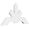 Ekena Millwork Vanguard Architectural Grade PVC Gable Bracket, 36"W x 19 1/2"H x 2"D x 4"F, 13/12 Pitch GBP036X20X0204VAN00 - alternate 1